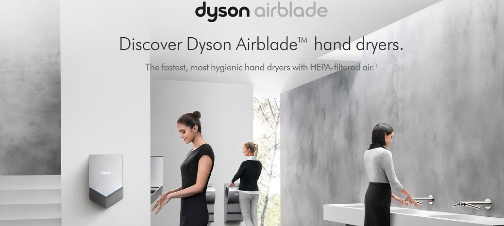 Dyson Airblade Hand Dryers Bathroom